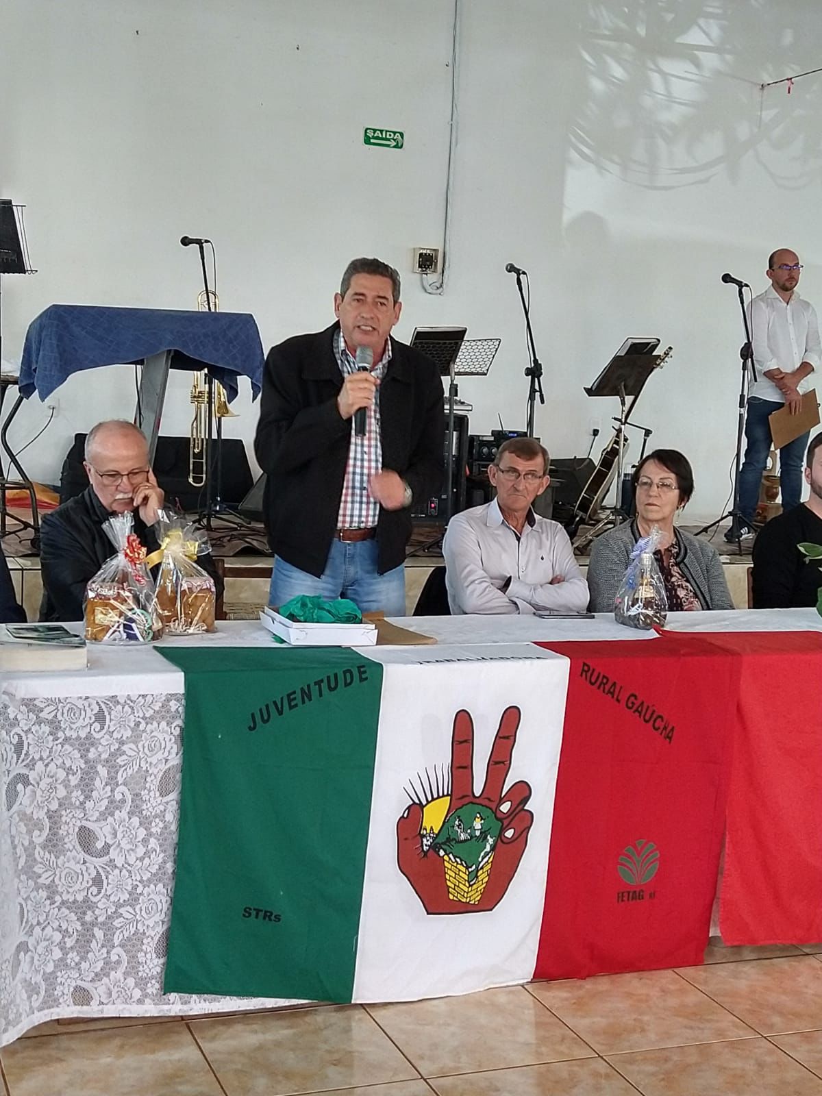 Vice-prefeito Taborda participou de evento alusivo aos 60 anos do Sindicato dos Trabalhadores Rurais   